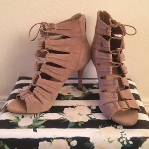 Jessica Simpson Lace Up Heels